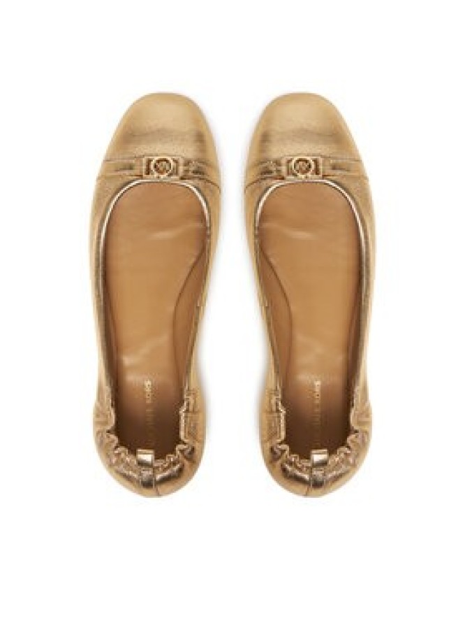 MICHAEL Michael Kors Baleriny Mandy Flex Ballet 40S5MAFP1M Złoty