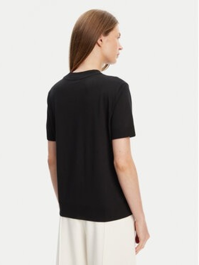 Calvin Klein T-Shirt LV044B206G Czarny Regular Fit