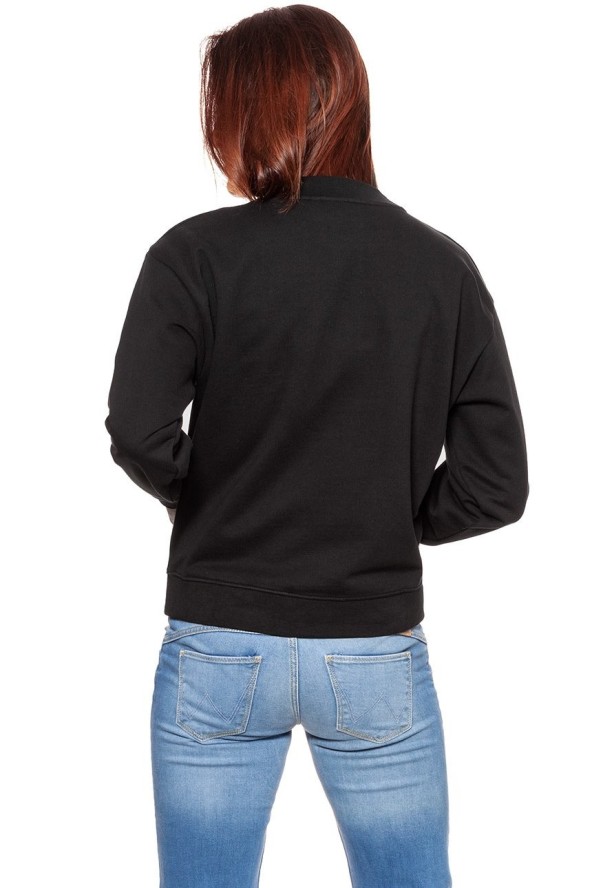 BLUZA WRANGLER RETRO SWEAT FADED BLACK W6085HPV6 112130460