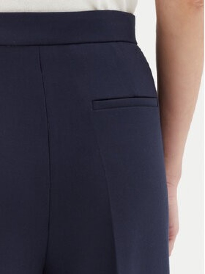 BOSS Spodnie palazzo Tupita 50531846 Granatowy Wide Leg