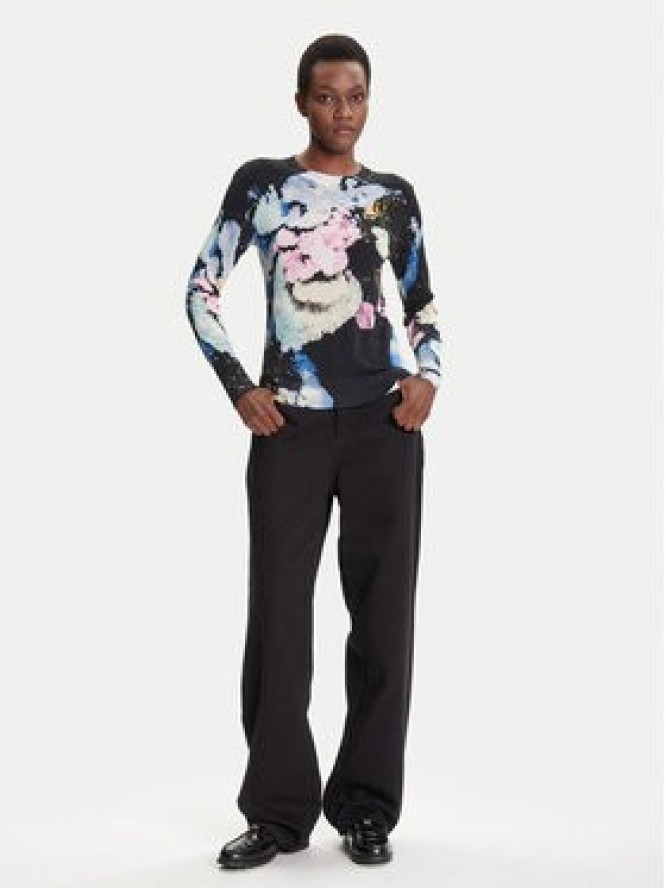 Desigual Sweter Nenufar Lacroix 25WWJF46 Kolorowy Regular Fit