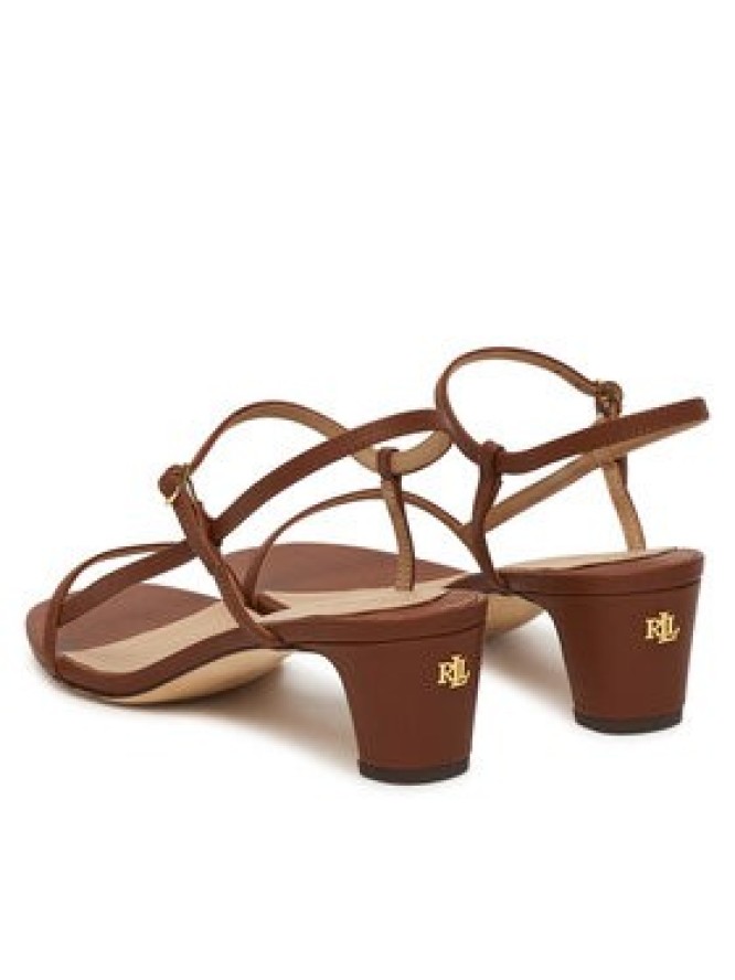 LAUREN RALPH LAUREN Sandały 802P00097002 Brązowy