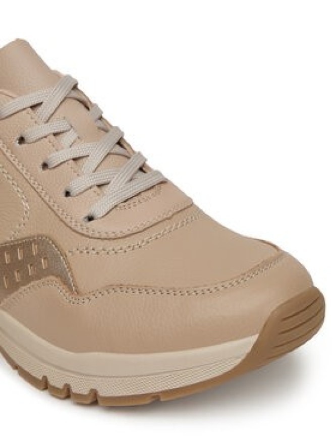 Rieker Sneakersy M6607-60 Beżowy