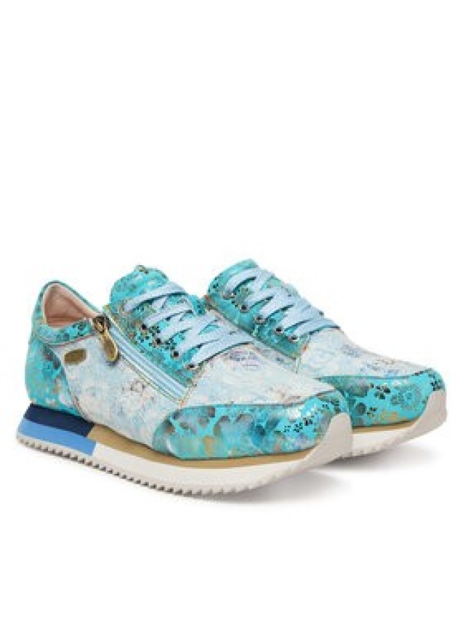 Laura Vita Sneakersy Delphine 06 Granatowy