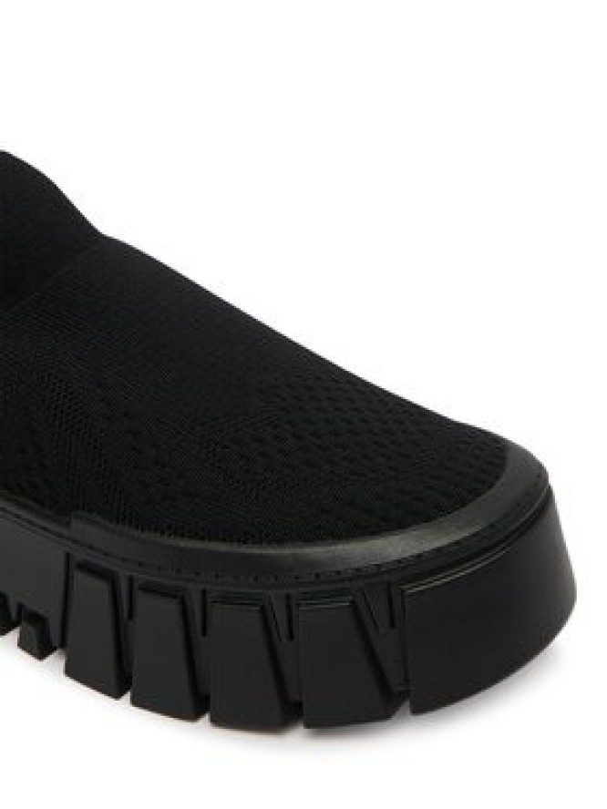 Tommy Jeans Sneakersy Tjw Chunky Knit Sneaker EN0EN03014 Czarny