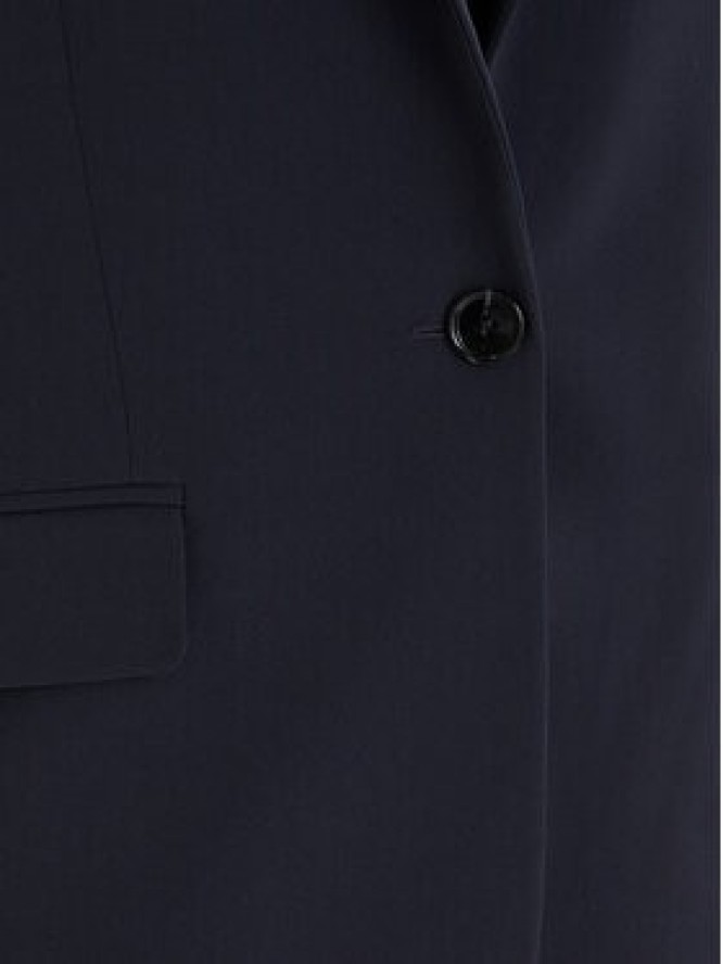 Boss Marynarka Jocaluah 50490053 Granatowy Regular Fit