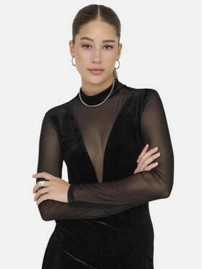 ONLY Sukienka koktajlowa Smooth 15360667 Czarny Slim Fit