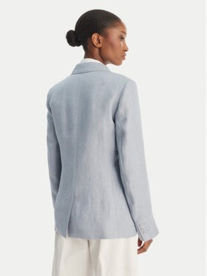 Weekend Max Mara Marynarka Nalut 2615041072 Błękitny Regular Fit