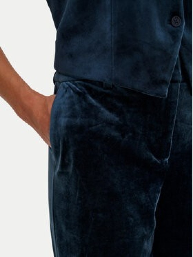 ONLY Spodnie materiałowe Kayle 15335852 Granatowy Straight Fit