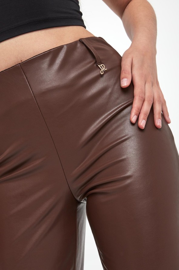 Spodnie damskie z ekoskóry JOSEPH RIBKOFF