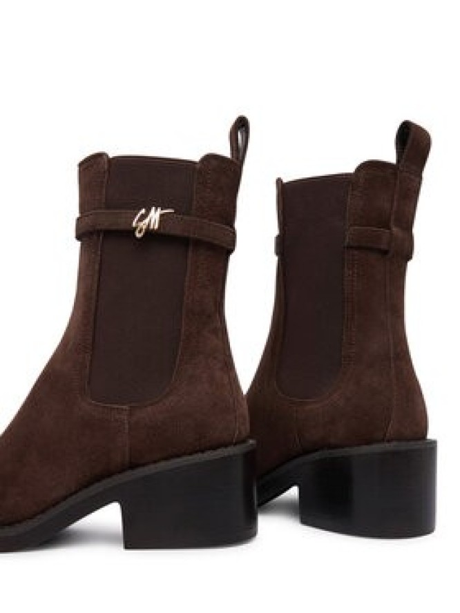 Steve Madden Botki Charity 11005782 Brązowy