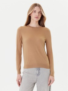 BOSS Sweter Ferpina 50544987 Beżowy Slim Fit