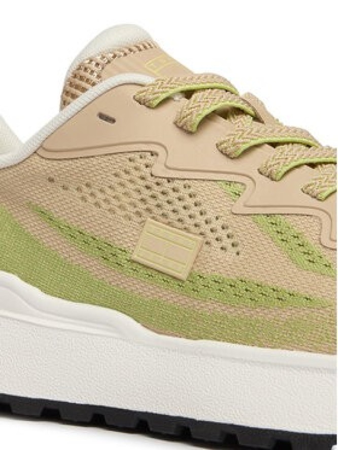 Tommy Jeans Sneakersy Tjw Sporty Knit Runner EN02962 Biały