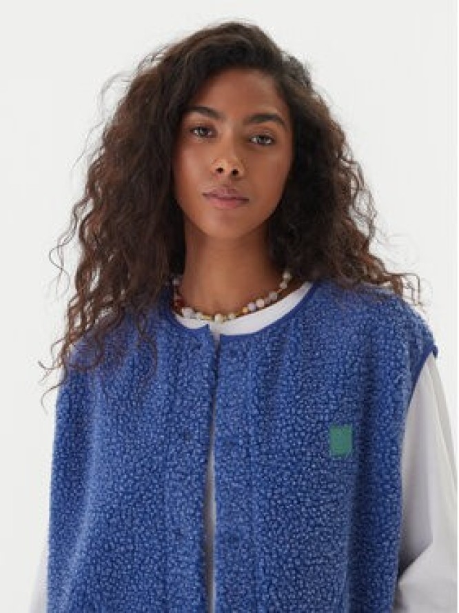 Quiksilver Kamizelka EQWPF03002 Niebieski Regular Fit