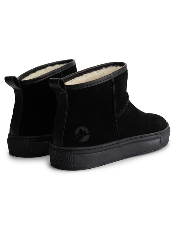 TRAVELIN' Skórzane botki "Vail" w kolorze czarnym rozmiar: 40