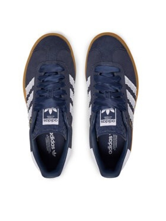 adidas Sneakersy Gazelle Bold KJ2429 Granatowy