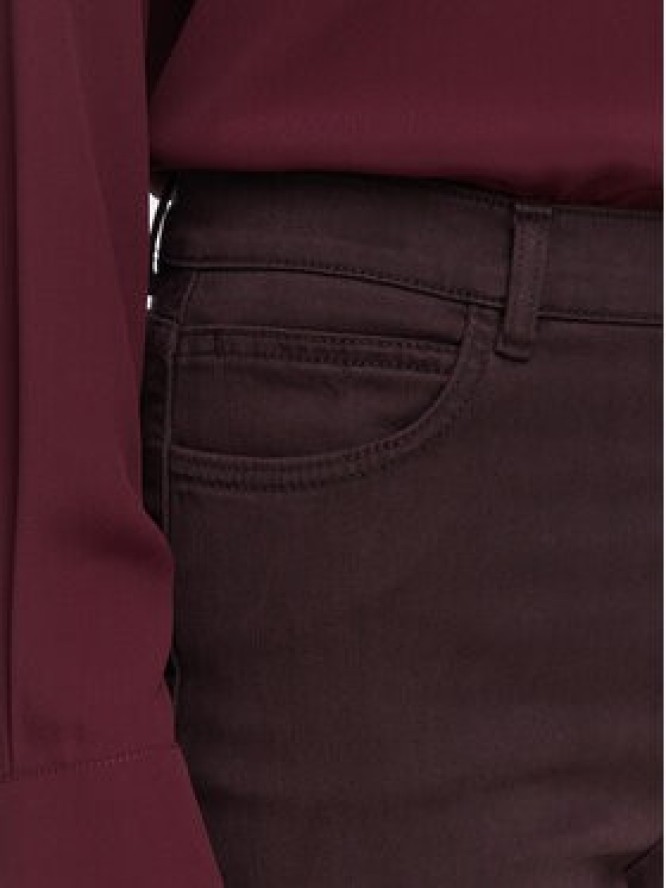 Marella Jeansy Favetta 2623136035 Bordowy Regular Fit