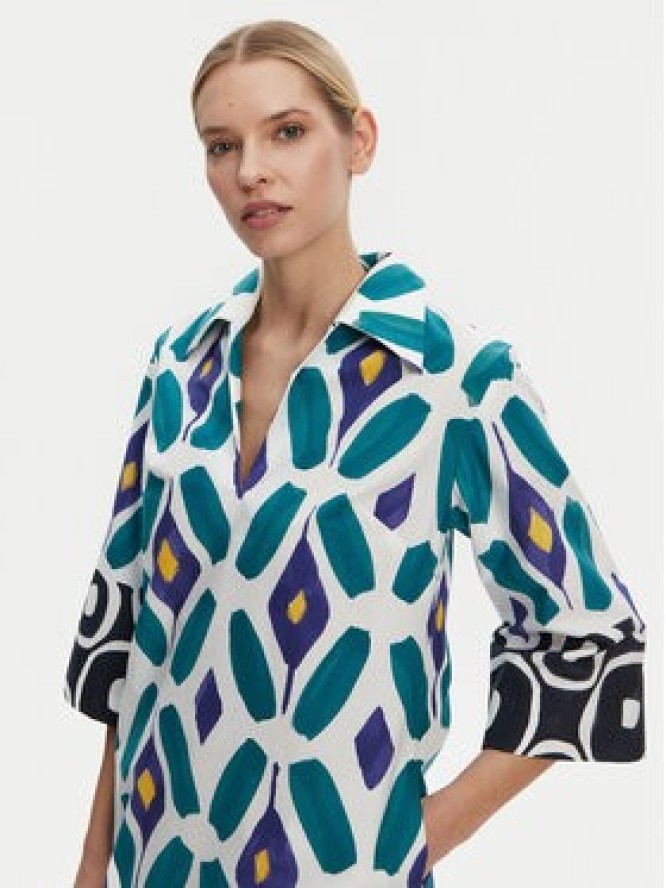 Luisa Spagnoli Sukienka codzienna Prudenza 542073 Kolorowy Loose Fit