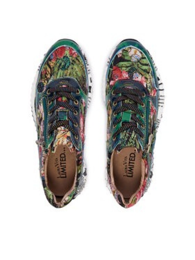 Laura Vita Sneakersy Burton 91 Zielony