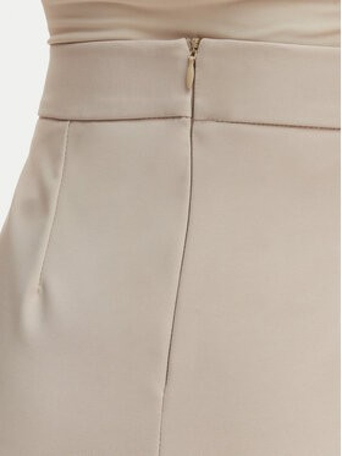 Rinascimento Spódnica ołówkowa CFC0128271003 Beżowy Slim Fit