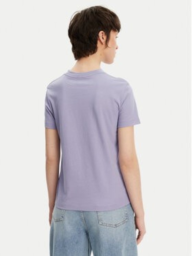 Calvin Klein Jeans T-Shirt Shadow Graphic J20J225545 Fioletowy Regular Fit