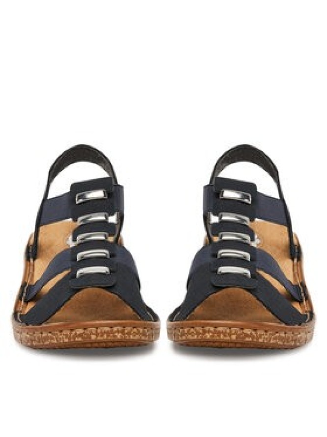 Rieker Sandały CEO-62850-14 Granatowy