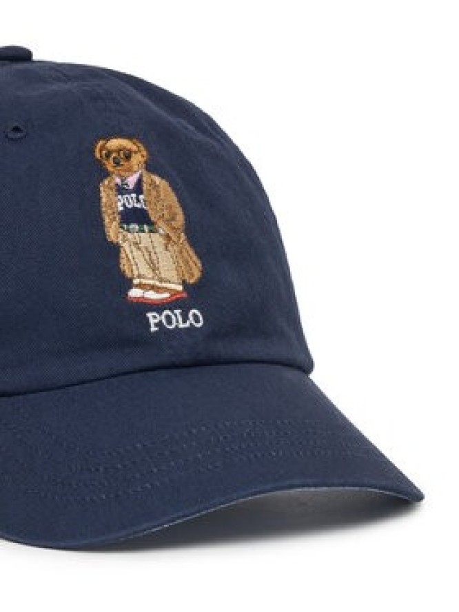 Polo Ralph Lauren Czapka z daszkiem 211A87349001 Granatowy