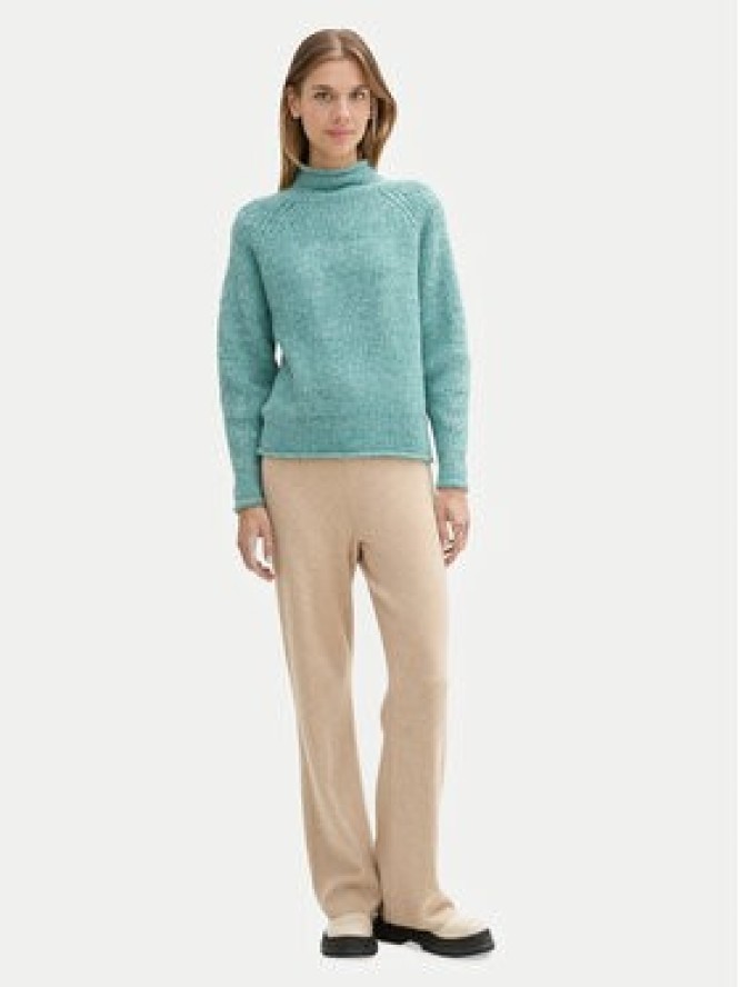 Tom Tailor Denim Golf 1043959 Zielony Relaxed Fit