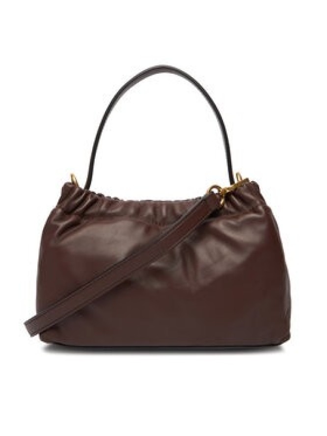 Tommy Hilfiger Torebka Soft Leather Mini Crossover AW0AW18306 Brązowy