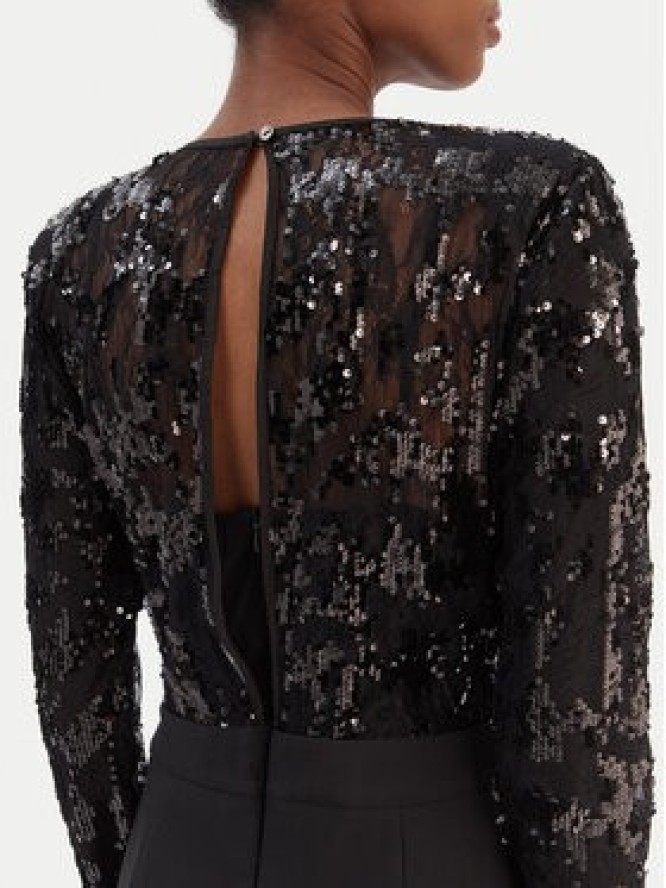 Rinascimento Kombinezon CFC0126410003 Czarny Regular Fit