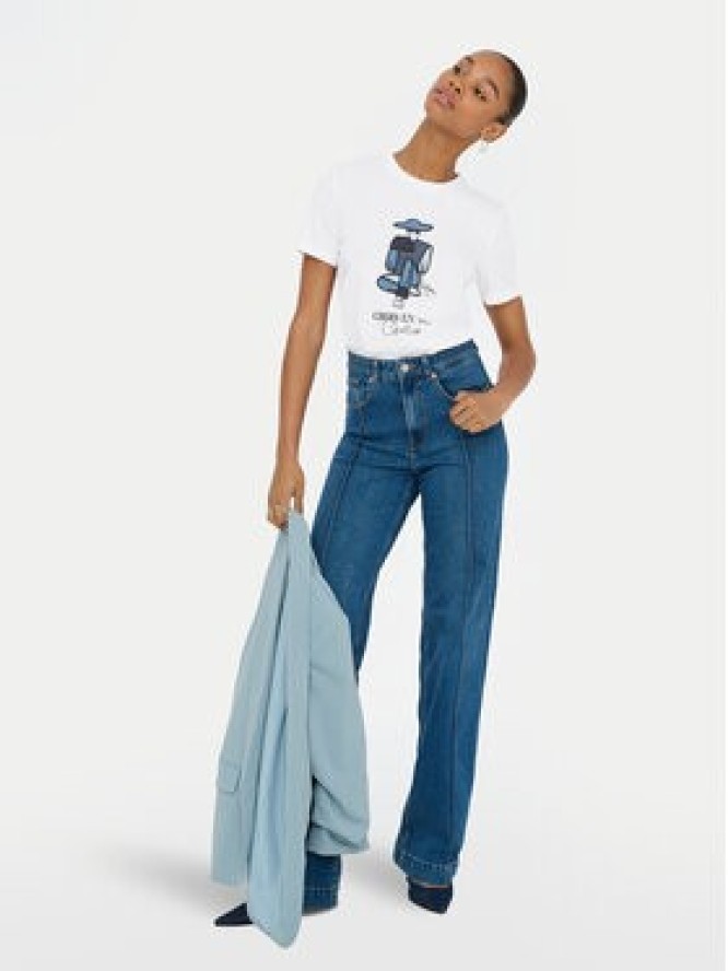 ONLY T-Shirt Emma 15329752 Biały Regular Fit