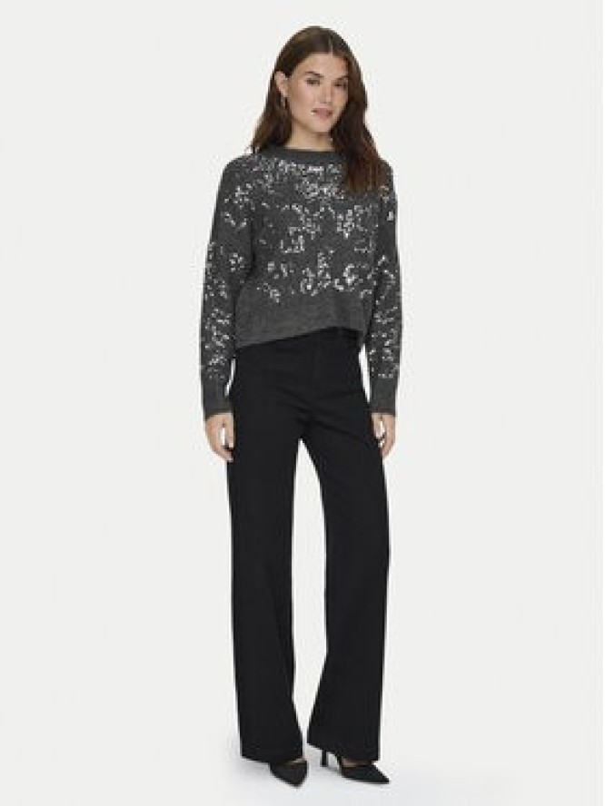 ONLY Sweter Alta 15353230 Szary Regular Fit