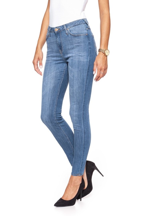 SPODNIE DAMSKIE LEE SCARLETT HIGH DARK DELUXE L626SVMK 112145314