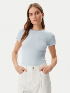 Guess T-Shirt W5GP62 KA0H1 Niebieski Regular Fit