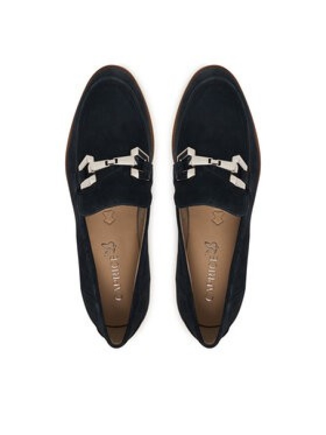 Caprice Loafersy 9-24202-46 Granatowy