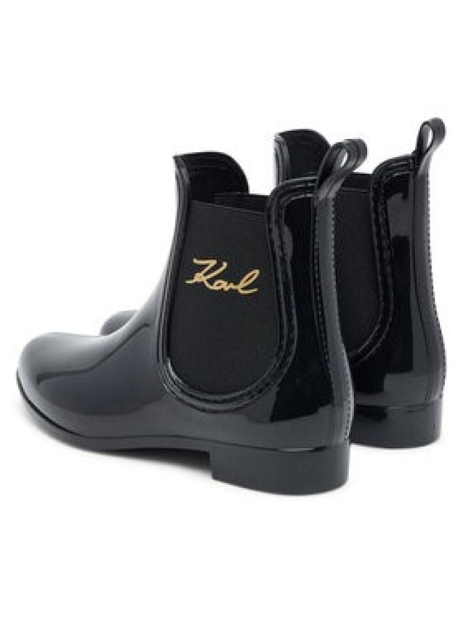 KARL LAGERFELD Kalosze Kalosh II KL94775 Czarny