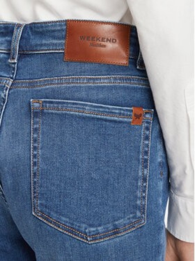 Weekend Max Mara Jeansy Lana 2625186071 Granatowy Straight Leg