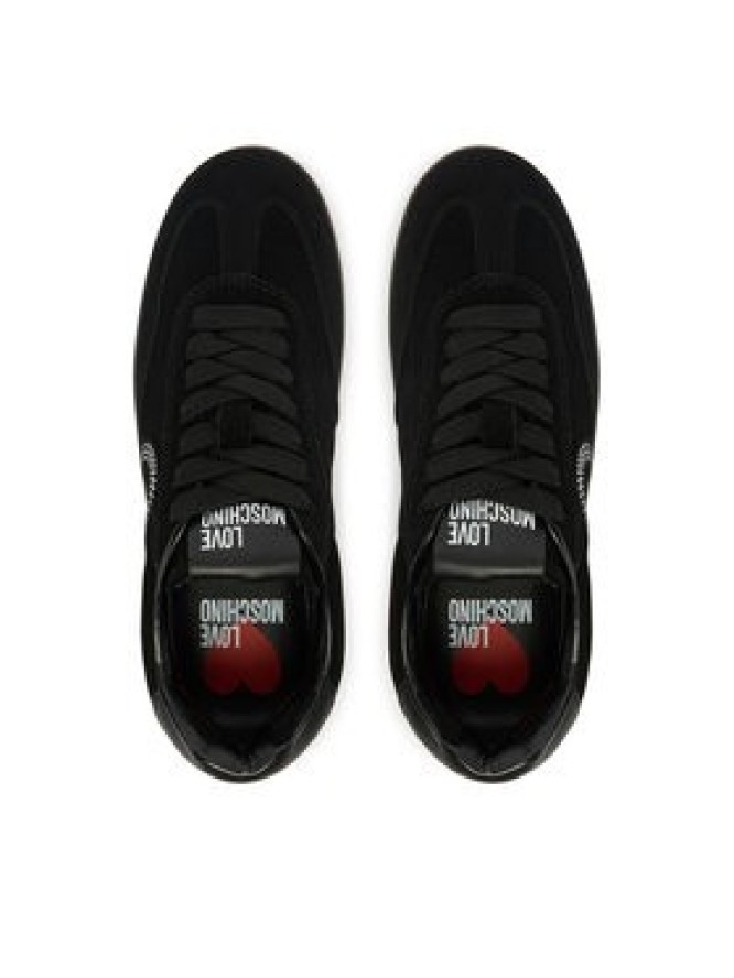 LOVE MOSCHINO Sneakersy JA15402G0NIG100A Czarny