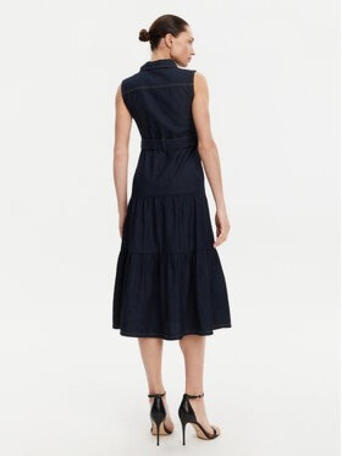 Morgan Sukienka jeansowa 251-RNAUTICA Granatowy Regular Fit