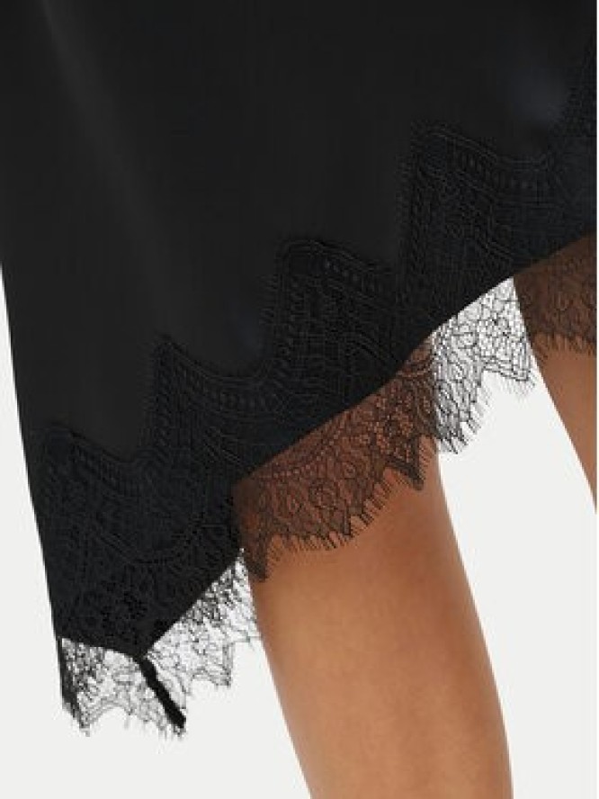 ONLY Spódnica midi Faraya 15380116 Czarny Regular Fit