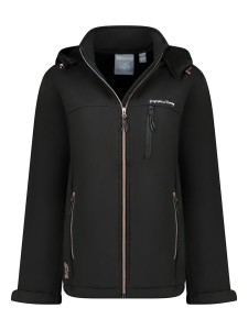 Geographical Norway Kurtka softshellowa "Tounia" w kolorze czarnym rozmiar: L