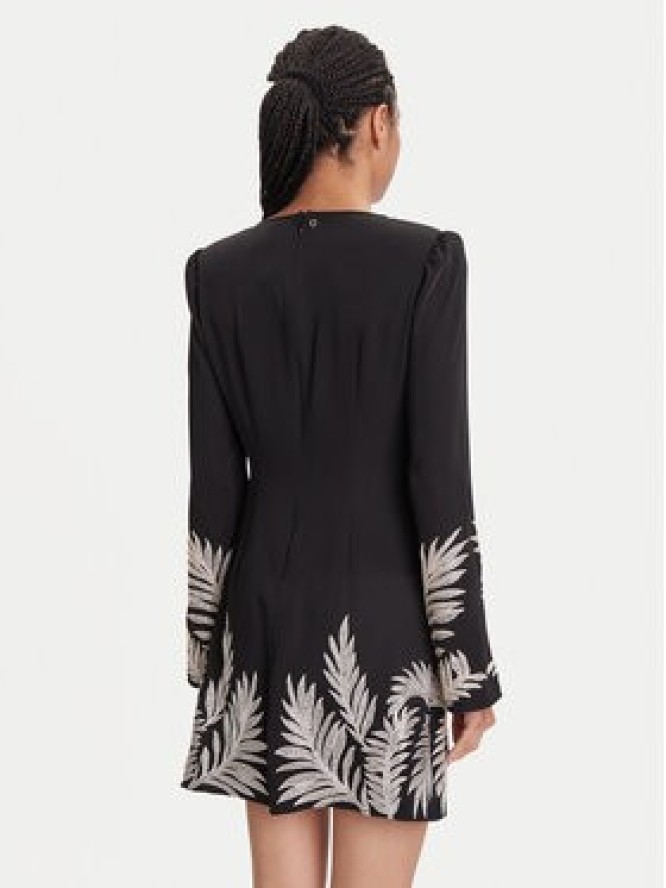 Guess Sukienka koktajlowa W5YK10 WHCU2 Czarny Regular Fit
