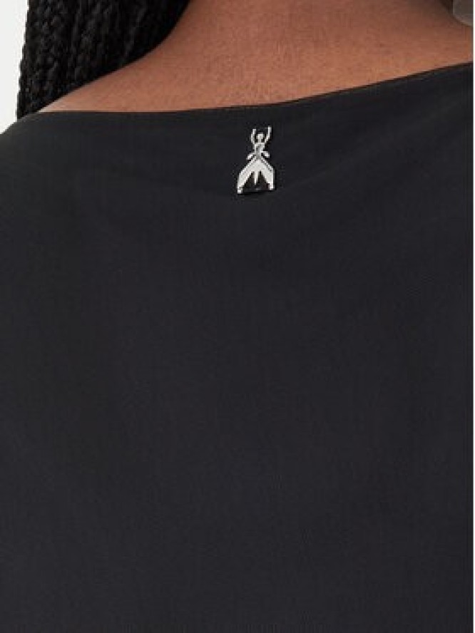 Patrizia Pepe Sukienka koktajlowa 8A1604/376-K103 Czarny Regular Fit