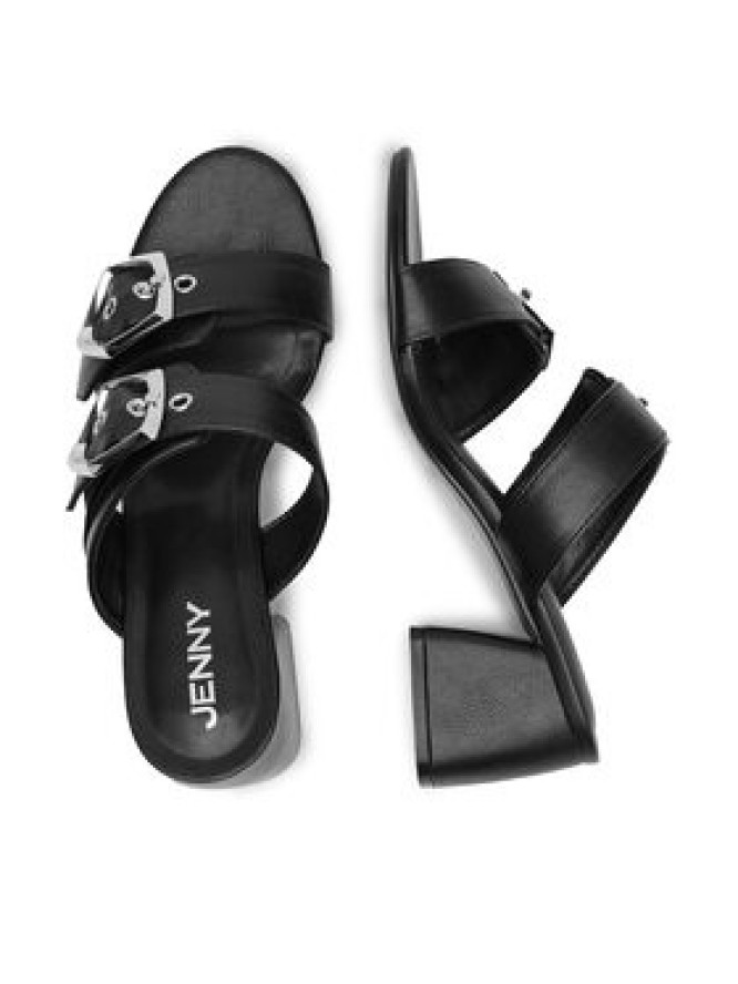 JENNY Klapki CD24022-1 Czarny