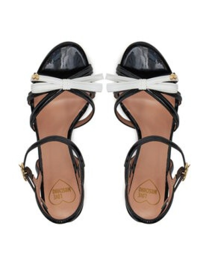 LOVE MOSCHINO Sandały JA16096G1MIH100A Czarny
