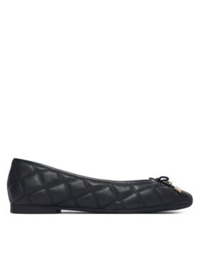Tommy Hilfiger Baleriny Charm Quilted Ballerina FW0FW09503 Czarny
