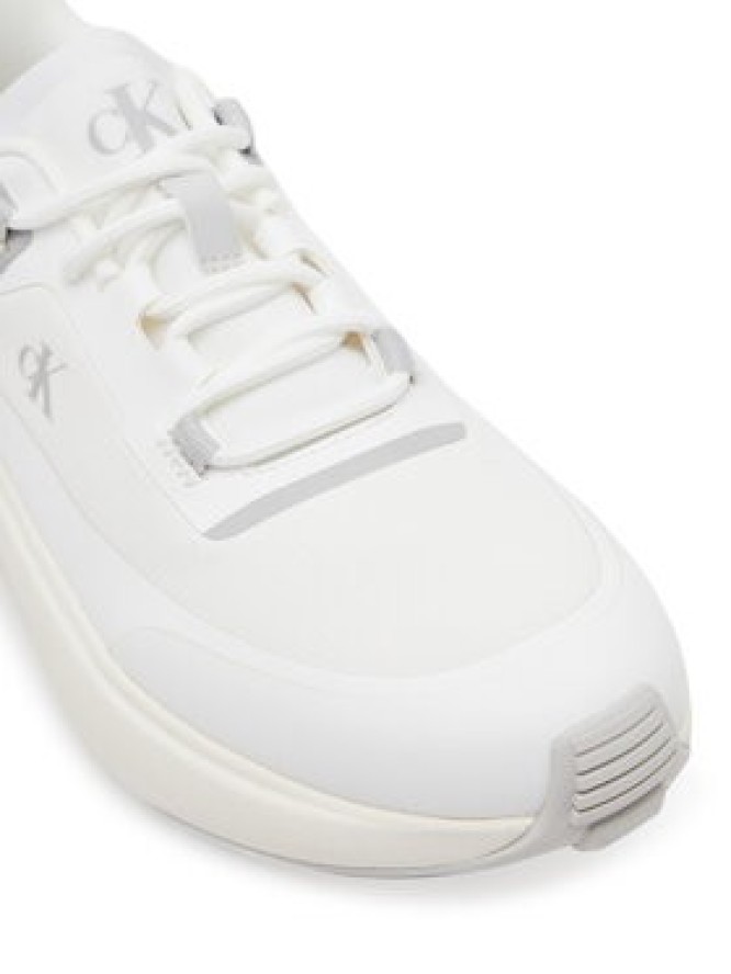 Calvin Klein Jeans Sneakersy Athleisure Runner Laceup Nt YW0YW01823 Biały