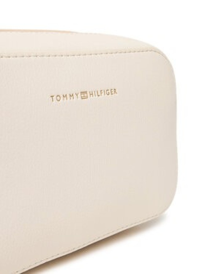 Tommy Hilfiger Torebka Th Logo Camera Bag AW0AW18115 Écru