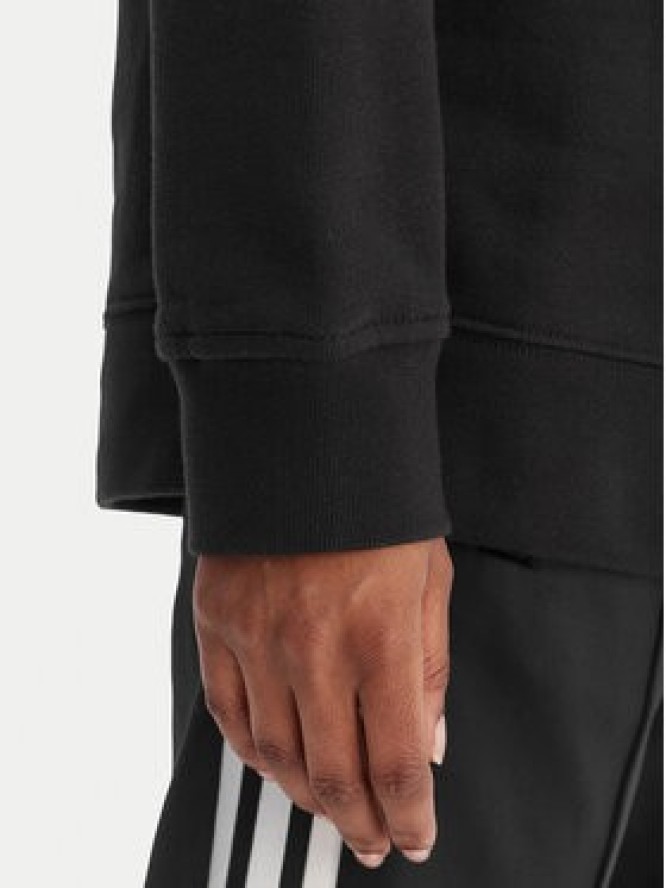 adidas Bluza Trefoil Crew FM3272 Czarny Regular Fit