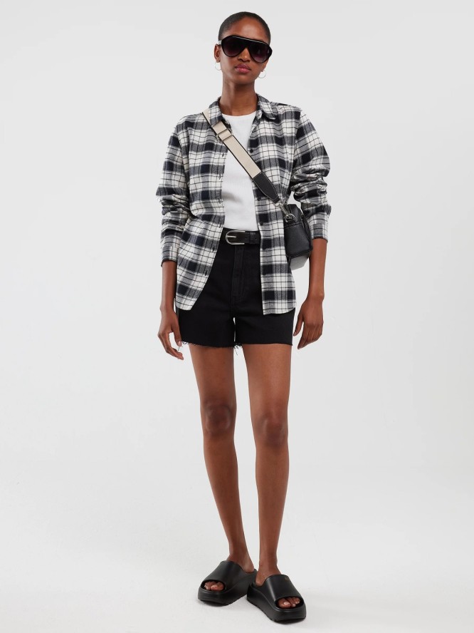 Szorty damskie jeansowe z kolekcji Authentic czarne Authentic Girl 937